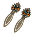thumbnail image 2 of Sunflower butterfly Vintage Copper-Colored Lace Bookmarks - Stainless Steel Reading Accessories - Set of 2 Bookmarks for Book Lovers, 2 of 5