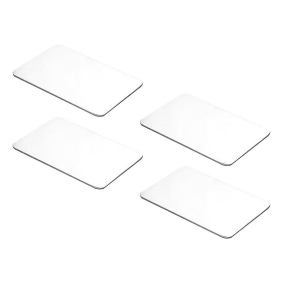 Serenable 4Pcs Rabbit Cooling Pads Cool Plates Lightweight Hamster Cool Mats Ice Bed for Chinchillas Guinea Pig Hamsters Rabbits Kitten