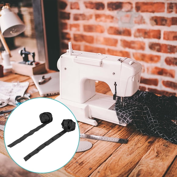 YSNOOWE 1Ud Cinturón Con De Presión Negro Para Accesorio Duradero Para Ropa Manualidades