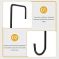 thumbnail image 2 of Qucyy Hanger suitable for flower pot set multifunctional garden flower large hook, 2 of 5