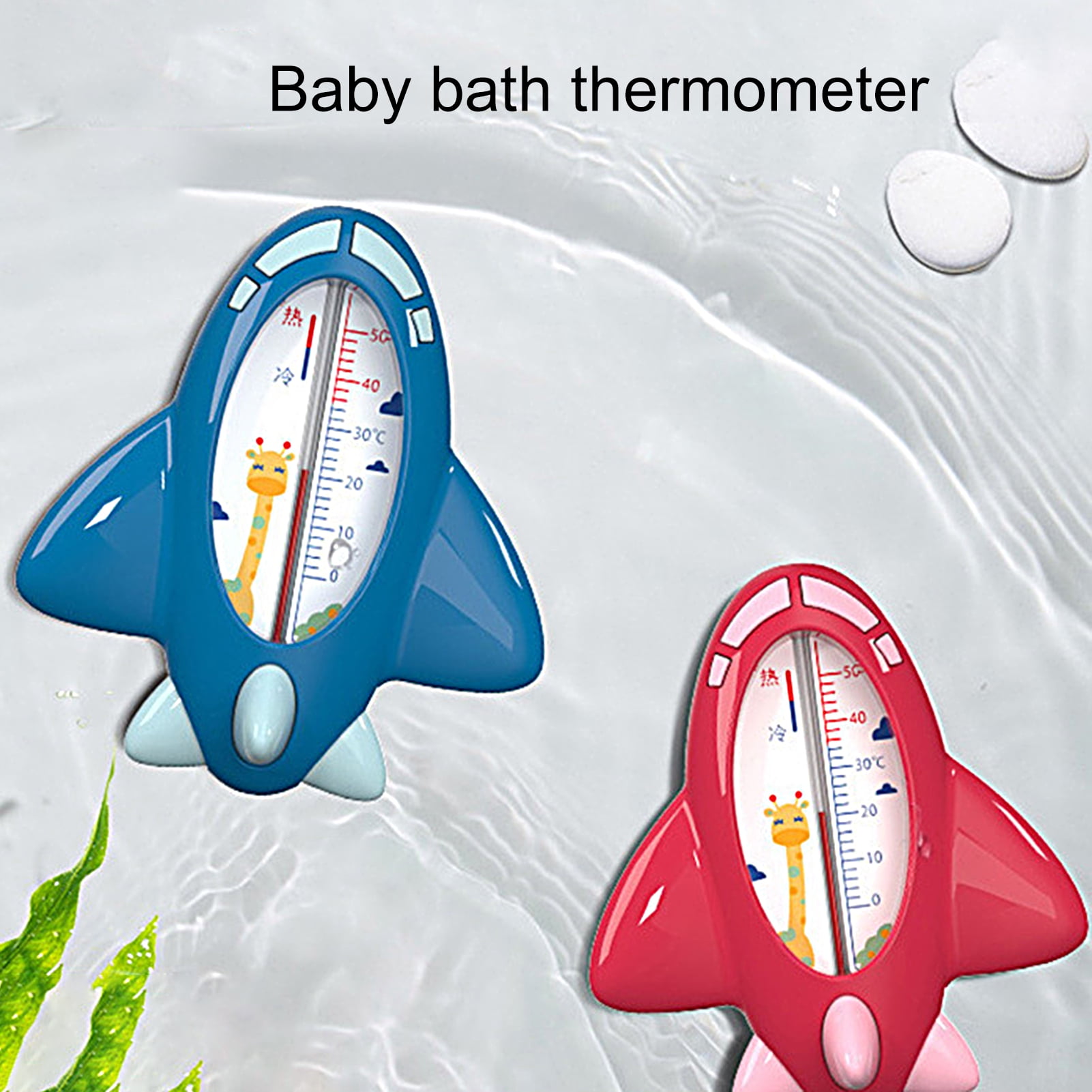 Waroomhouse Water Temperature Gauge Waterproof Clear Numbers Precision