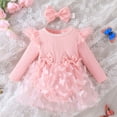 thumbnail image 2 of Cute Dresses For Teen Girls Baby Girl Dress Butterfly Tutu Tulle Boho Princess Wedding Birthday Party Fall Dresses for Girls 0-18 Months, 2 of 7