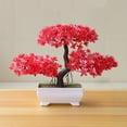 thumbnail image 7 of Yamaler Bonsai Tree, Fake Plants Tree Artificial Bonsai Tree Decoration for Home Desk Office Bathroom Kitchen Farmhouse Indoor/Outdoor, 7 of 7