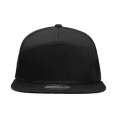 thumbnail image 2 of Decky 1098-BLK 7 Panel Cotton Snapbacks - Black, 2 of 6