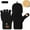 🔥 Black, variant on Msgweeeg Women Gloves Winter Gloves for Men Women's Winter Knitted Double-layer Velvet Thick Warm Gloves for Cold Weather and Insulation