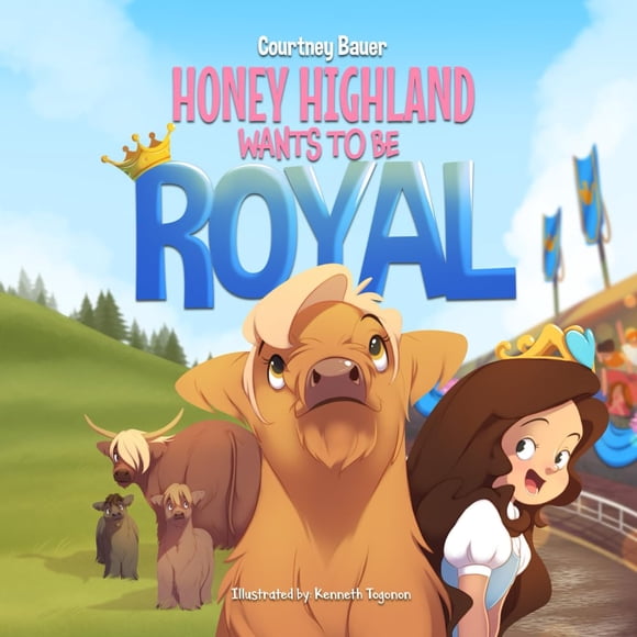 Libro ilustrado Courtney Bauer: La aventura en la granja de Honey Highland
