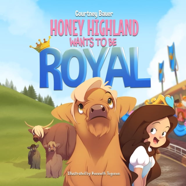 Libro ilustrado Courtney Bauer: La aventura en la granja de Honey Highland