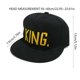 thumbnail image 2 of Gorra de béisbol Trucker de ala plana con bordado «KING»., 2 of 2