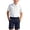 Navy, variant on ZOYOEN Boys Dress Shirts and Shorts- Summer Short Sleeve Casual Classic Boys Formal Clothes Outfits Set Khaki Size 4-14