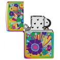 thumbnail image 4 of Zippo Vintage Flowers Design Multi-Color Pocket Lighter, 4 of 6