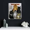 thumbnail image 4 of Nawypu Barbara Keith 'American Shorthair Illustration' Canvas Art, 4 of 4