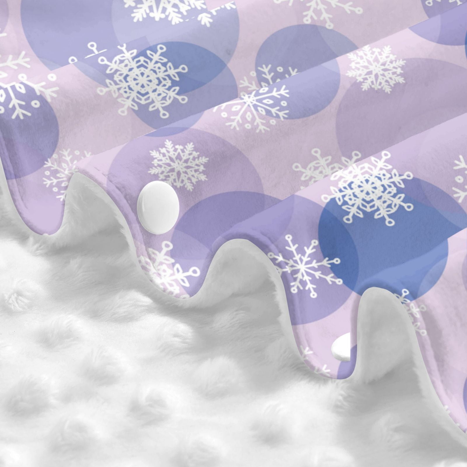 Car Seat Cover Baby - Winter With Snowflakes Breathable Infant Car Seat Cover for Baby Carseat, Lightweight Comfort Baby Essentials Must Haves Newborn Stuff for Girl Boy