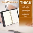 thumbnail image 4 of Loose Leaf Ivory Paper, Thick And Smooth Writing Experience On A5 Size, 6 Hole For Planner Inserts Ensures Compatibility With Binders, 90 Sheets Per Pack With 8mm Ruled, Suitable, 4 of 7