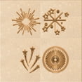 thumbnail image 1 of Ahgly Company Indoor Square Patterned Brown Sand Brown Area Rugs, 8' Square, 1 of 1