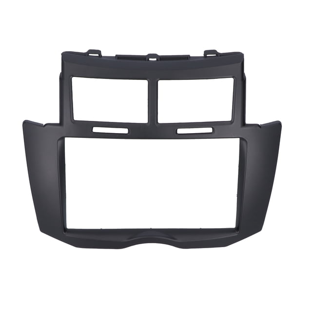Marco de Panel de navegación de Audio y DVD para Radio estéreo de coche 2Din apto para Yaris/Vitz/Platz 2005-2011