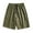 Army Green, variant on ZZwxWA Mens Shorts Sales Loose Fit Plus Size Summer Pants Elastic Quick-Dry Drawstring Short Pants Oversize Printed Cozy Style Trousers Workwear Holiday Beach Shorts Fashion Male Clothing