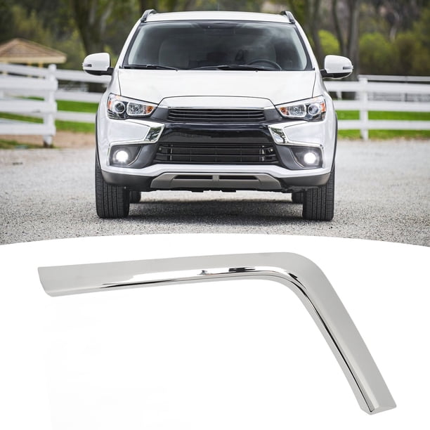 KIT De Parachoques Embellecedor De Parachoques Y Deflector De Aire Inferior Moldura Cromada Inferior Del Parachoques Delantero Para Outlander Sport GT LE SEL Tiras De
