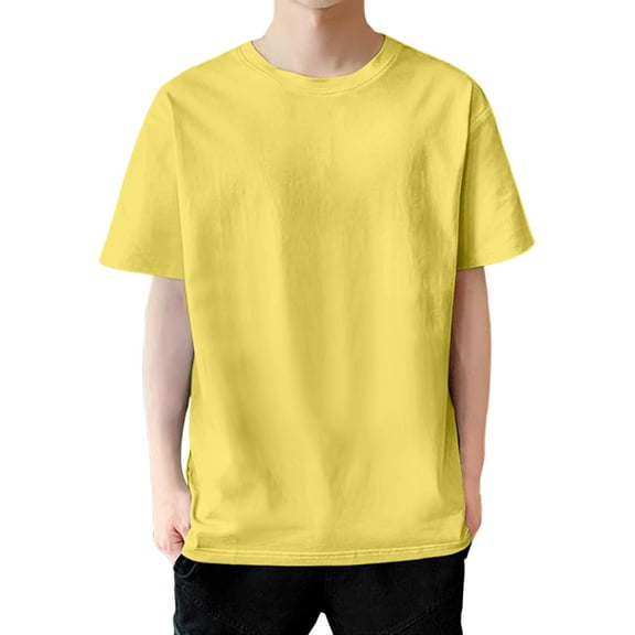 Men's T Shirt Short Sleeve Crew Neck T-Shirt Casual Summer Classic Basic Tee Shirts