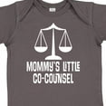 thumbnail image 4 of Inktastic Lawyer Mommy Little Co Counsel Boys or Girls Baby Bodysuit, 4 of 5
