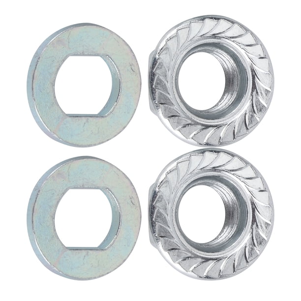 Tuercas De Aleación De Acero Para Scooter Accesorio Para Scooter Tuercas De Rueda Delantera Para Scooter, Tuerca De Rueda Fija Tapa De Goma Taller De Reparación Para La Industria OTVIAP Scooter Nuts