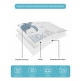 thumbnail image 4 of Twin Quilt Bedding Set, Turtle Coastal Reversible Summer Quilt 3 Pieces, Nautical Summer Beach Coral Shell Starfish Lightweight Bedspreads Coverlets with 2 Pillow Shams for All Seasons, 4 of 5