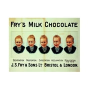 Frys Chocolates Cream Tablets Metal Sign 128 Inch