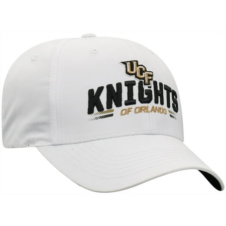 UCF Knights Mens Snapback Hat by Top of the World One Size White/black/gold