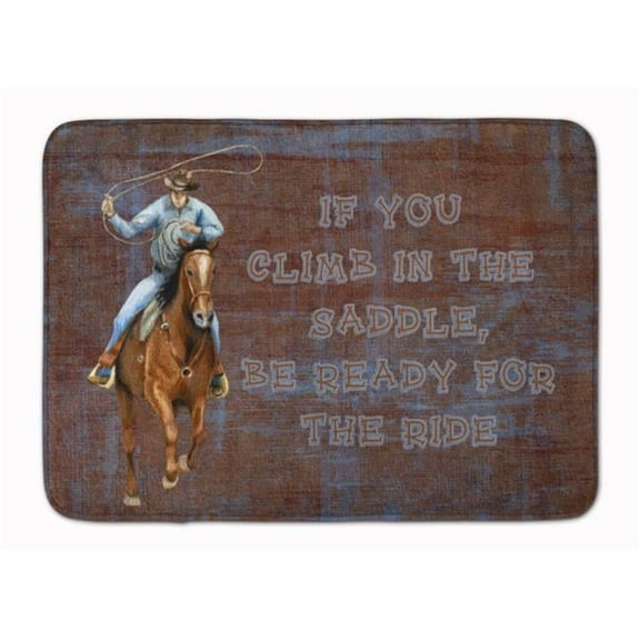 Roper Horse be ready for the Ride Machine Washable Memory Foam Mat