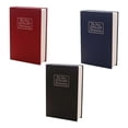 thumbnail image 2 of WWG Book Safe Disguised as Hidden Storage Cabinet, Portable Lockbox for Valuables Jewelry Documents, Metal Key Lock with Two Keys, Camouflage Bookshelf Security Box, 2 of 6