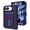 Darkpurple, variant on Decase for Apple iPhone Duo Case, Folding Wallet Cover with 2-Card Holder Slot, Automatic Rebound Hinge Shield and Front Glass Drop Armor Bumper, Clear