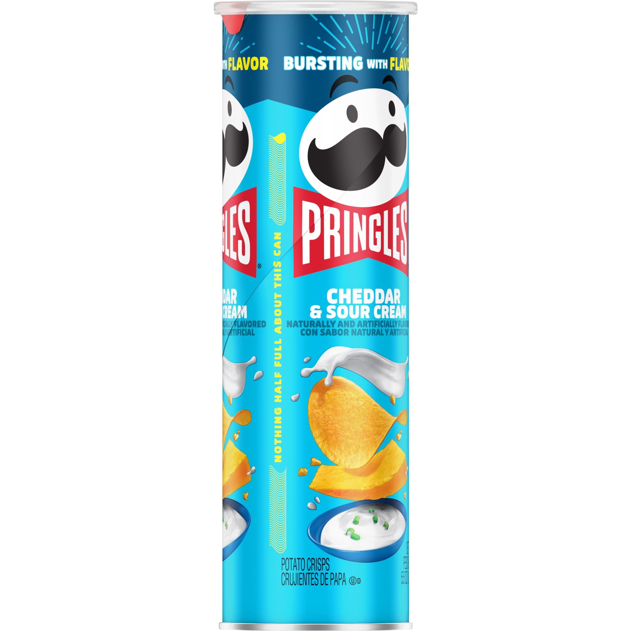  Pringles Potato Chips Variety Pack BBQ Cheddar & Sour