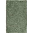 thumbnail image 6 of Unique Loom Davos Shag Collection Area Rug - Solid (3' 1" x 5' 3" Rectangle Sage), 6 of 7