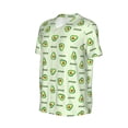thumbnail image 6 of Fotbe Green Avocado Baseball Jersey Shirt for Men and Women, Casual Short Sleeves Button Down T-Shirt-3X-Large, 6 of 9