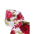 thumbnail image 3 of Bmnmsl Newborn Infant Toddler Baby Girls Outfits Flower Romper+Headband, 3 of 5
