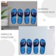 thumbnail image 4 of unbranded 2Ud Estante De Pared Para Zapatos Y Zapatillas Compacto Sin Necesidad De Taladro, 4 of 8