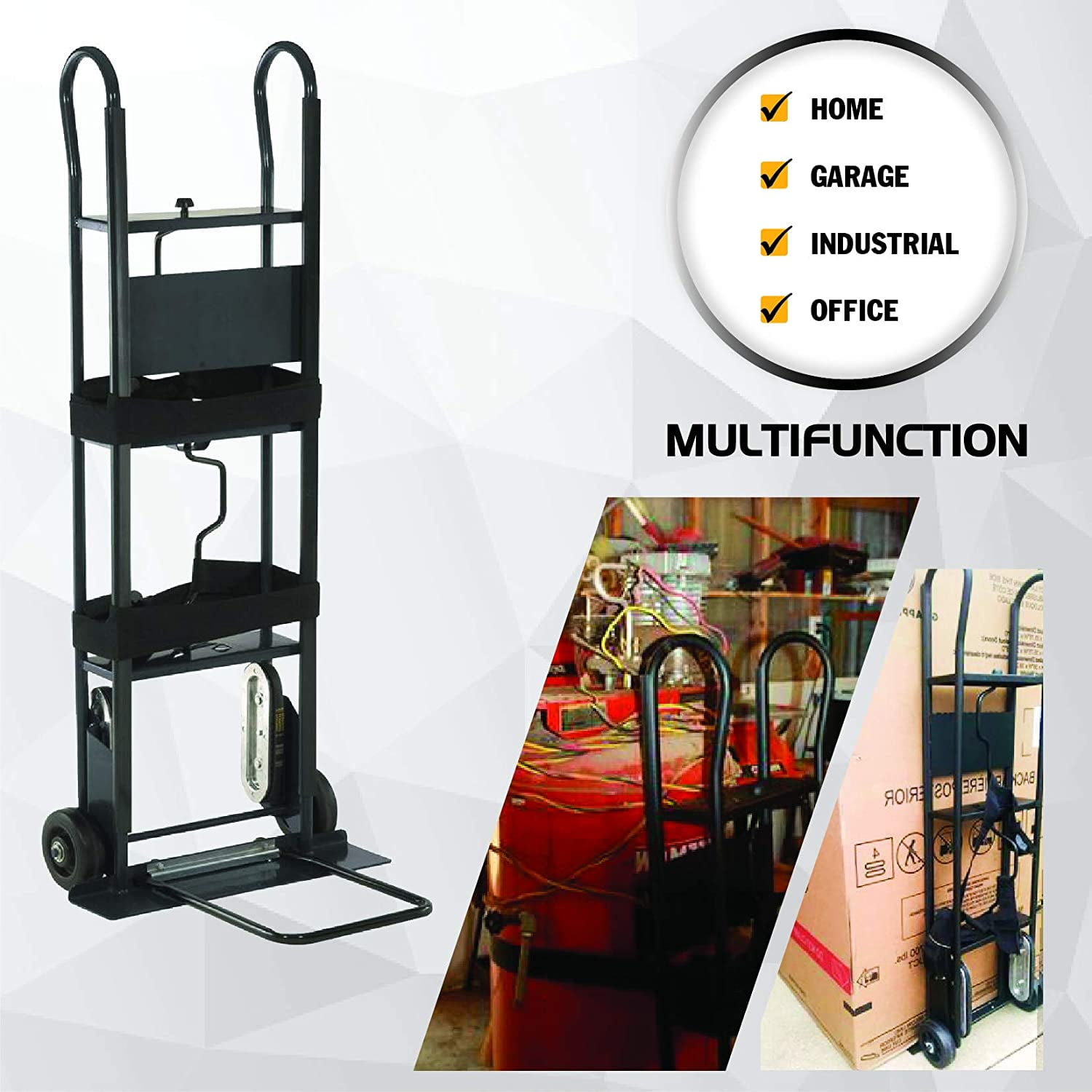 Olympia Tools 800 lb Hand Truck with Belt Tightener, 85-038
