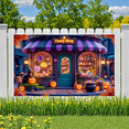 thumbnail image 5 of Spooky Theme Halloween Banner Pumpkin Decoration Candy Shop Design for Halloween Party Autumn Festival Decoration, 5 of 5