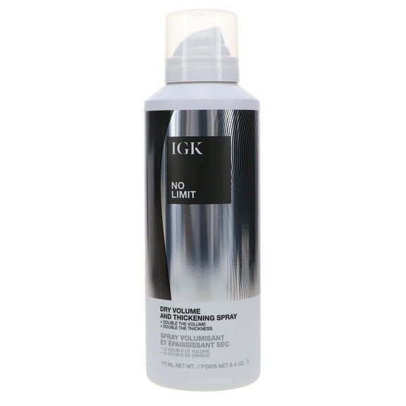 IGK No Limit Dry Volume and Thickening Spray 5.4 oz