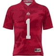 thumbnail image 2 of Men's GameDay Greats #1 Scarlet Ohio State Buckeyes Camo Football Jersey, 2 of 4