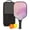 Black-1, variant on Pickleball Paddles Set Of 1, Fiberglass Surface, Fluid Smoke Aurora Art Style, 1 Paddle, 2 Balls & Bag