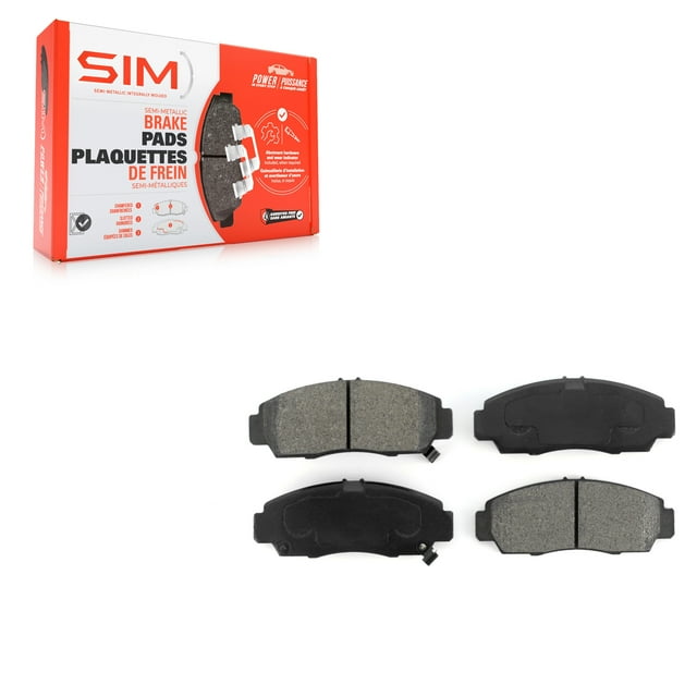SIM Front Semi-Metallic Disc Brake Pads SIM-787 for Car Honda Accord Acura TL TSX CL RL
