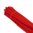 thumbnail image 1 of 100 unids limpiadores de tubería flexible color puro poliéster chenille tallos DIY educación temprana los niños hecho a mano Juguetes, 1 of 5