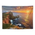 thumbnail image 5 of Orinice Sunset Tapestry Wall Hanging Unique Style Graphic Tapestries Home Wall Decor Art for Living Room Bedroom Apartment Farmhouse Dorm 50x40inch, 5 of 6