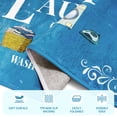 thumbnail image 5 of Washable Laundry Room Rug, 20"X59" Non Slip Soft Low-Pile Laundry Mat Farmhouse Laundry Room Decor Area Rug for Kitchen Bathroom Blue, 5 of 8