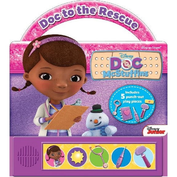 Pre-Owned Doc McStuffins - DOC to the Rescue (Little Handle Book) Hardcover