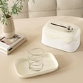 thumbnail image 4 of Tumotour Tissue Case Cover Organizer Reusable Decorative Tissue Dispenser Tissue Case For Vanity Tabletop Living Room Car, 4 of 7