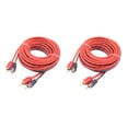 thumbnail image 3 of Scienceny Cable de Audio Universal para coche, velocidad rápida, baja latencia, altavoz de vehículo, Subwoofer, mejora de reparación de 5m 2piezas, 3 of 6