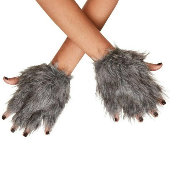 SDFGTstore Cats Paws Glove Paws Fingerless Glove Therians Paws Fursuit Therians Gear