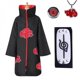 thumbnail image 1 of Naruto Akatsuki Cloak Anime Costume Kit Robe Halloween Long Cape V A4 Piezas SetL, 1 of 1