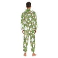 thumbnail image 7 of Cute Frogs Adult onesie Pajamas, Crystal Velvet Ultra Soft Warm Jumpsuit for Men and Women, 7 of 7